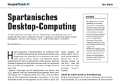 Spartanisches Desktop-Computing