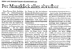 Bayerische Staatszeitung, 1. Februar 2008